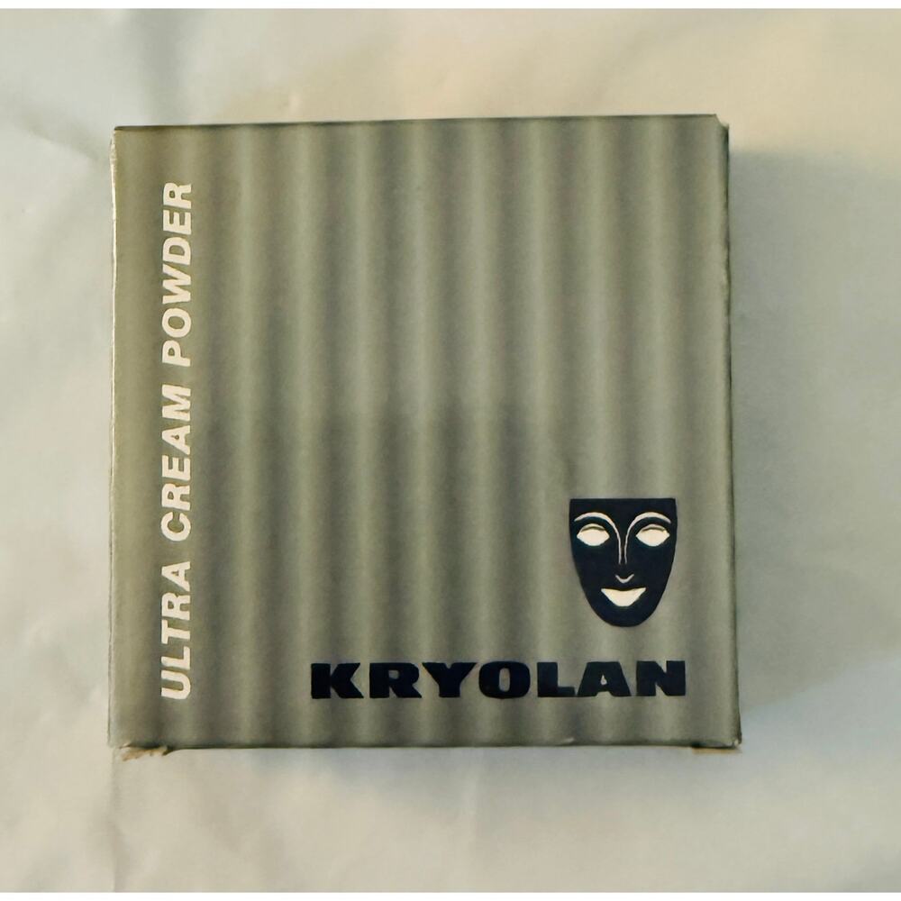 Kryolan Ultra Cream Powder ODS2 Deep Olive Pro MUA Foundation Setting Powder 10g